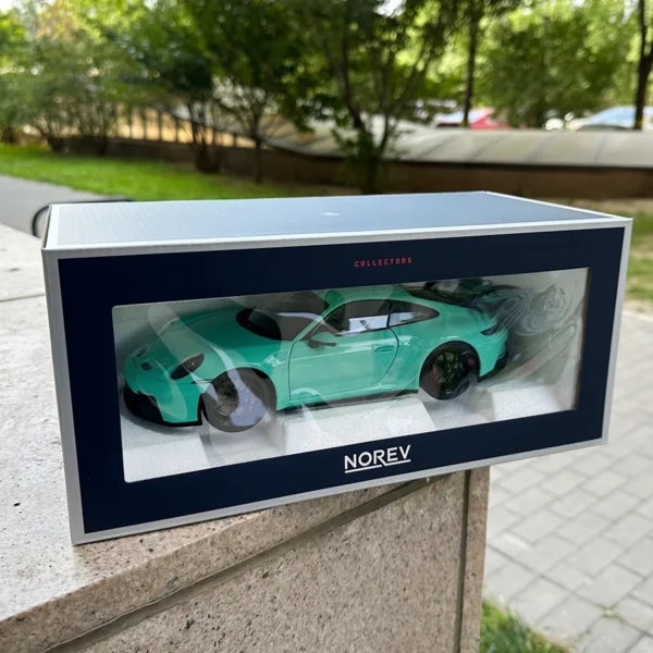 NOREV 1/18 Porsche 911 992 GT3 2021 Sports car model static display piece holiday gift collection for friends - Image 6