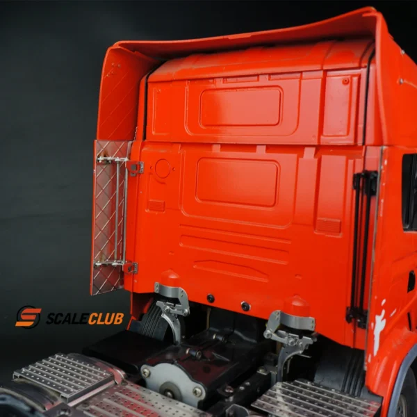 Movable Air Turbulence Side Panel for Tamiya 1/14 RC Truck Scania Air Deflector Cover 1:14 Tractor Trailer DIY Parts - Image 3