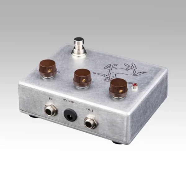 New Klon Centaur Aluminum color Overdrive Booster Stomp box Pedal - Image 2