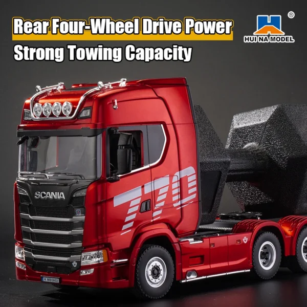 Huina 1501 Stanya 2025 New Engineering Vehicle 1:14 Scale 2.4G 19-Channel Remote Control Realistic Toy Truck for Ages 14+ - Image 4