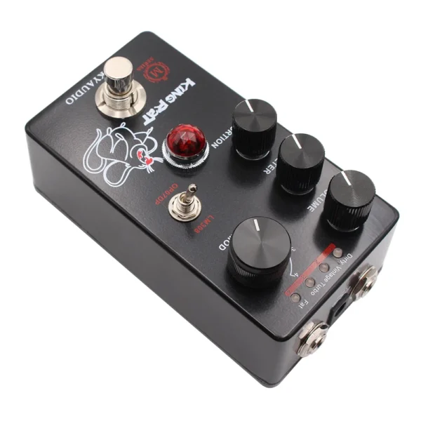 MOSKYAUDIO KING RAT Guitar Effects Pedal True Bypass Pedal Guitarra Fuzz Distortion for Electric Guitar Accessories - Image 5