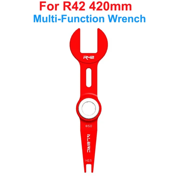 [Wrench] ALZRC DIY R42 FBL KIT RC Helicopter Replacement Parts R42 Fiberglass Painting Canopy Yellow Orange /R42 Tail Belt Tension Ring