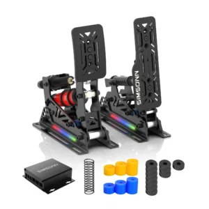 [PRO X Ultra-P2-H2] SIMSONN PRO X Ultra Sim Pedals PC Sim Racing Simulator Pressure Sensor Load Cell Pedal HE Hydraulic Pedal for PC Cockpit Pedal