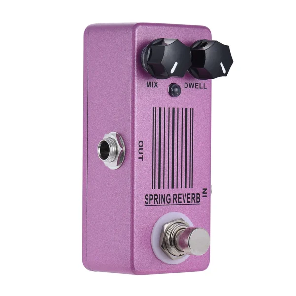 MOSKYAUDIO SPRING REVERB Mini Guitar Effect Pedal MP-51 True Bypass Metal Electric Guitar Effects Processors efeito guitarra - Image 3