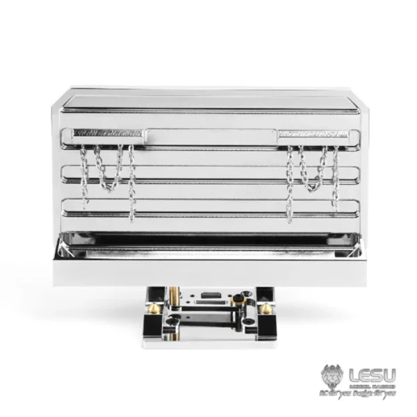 Metal Back Frame Metal Rear Equipment Rack for Tamiya 1/14 RC Truck King Hauler 1:14 RC Tractor Trailer LESU DIY Parts - Image 2