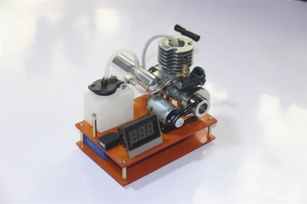 15-level Methanol Engine Modified Gasoline DIY Micro Mini Gasoline Engine DC Generator Fuel Model - Image 4
