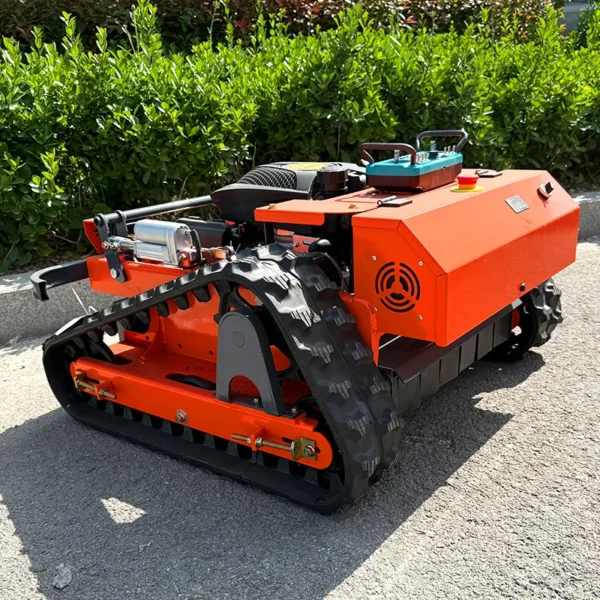 Customized 2025 Factory Direct Sales Remote Control 4-Stroke Lawn Mower with Self-generating System for Big Farm - Image 4