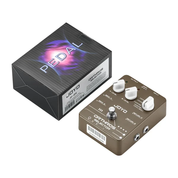 JOYO JF-24 Orthros Selector Guitar Effects 6 Looping Modes with Independent Control Channel Guitar Pedal with A/B 2 Line Loops - Image 4