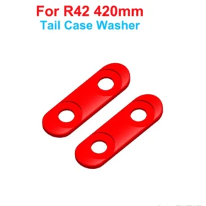 [Case Washer] ALZRC DIY R42 FBL KIT RC Helicopter Replacement Parts R42 Fiberglass Painting Canopy Yellow Orange /R42 Tail Belt Tension Ring