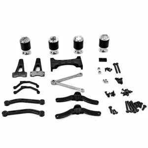 4-Airbag Simulated Airbag Suspension for Tamiya 1/14 RC Truck Scania MAN Benz Suspension System 1:14 Tractor Trailer LESU DIY Parts