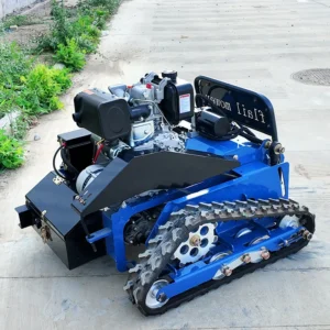 AWY-550SPRO: Customized 2025 China Factory Direct Supply Rubber Crawler Robot Self Propelled Garden Remote Control Lawn Mower for Sa