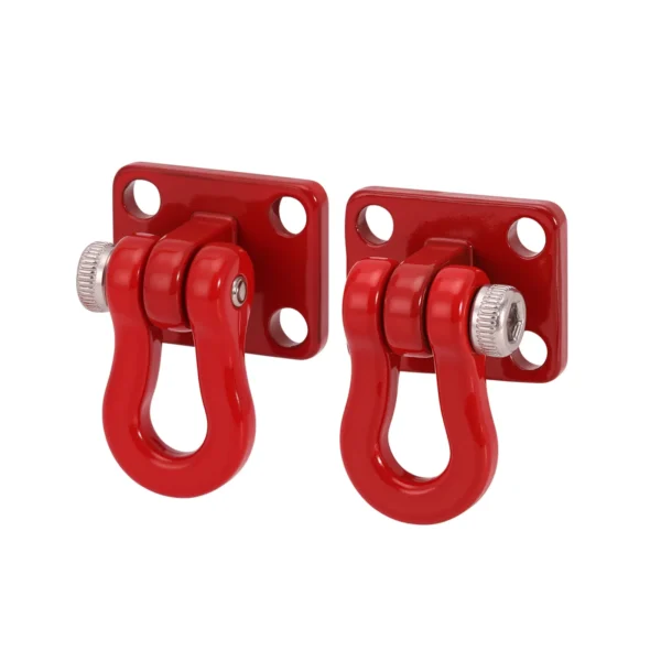 INJORA 2PCS Metal Tow Hook for 1/24 1/18 RC Crawlers - Image 4