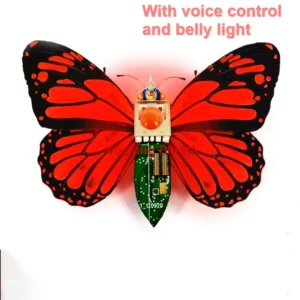 [Voice and light] STEAM DIY Robotic Insects Science Invention Electronic Animal for School Competition Non-soldered DIY Kit Stem Toys Robot Animal