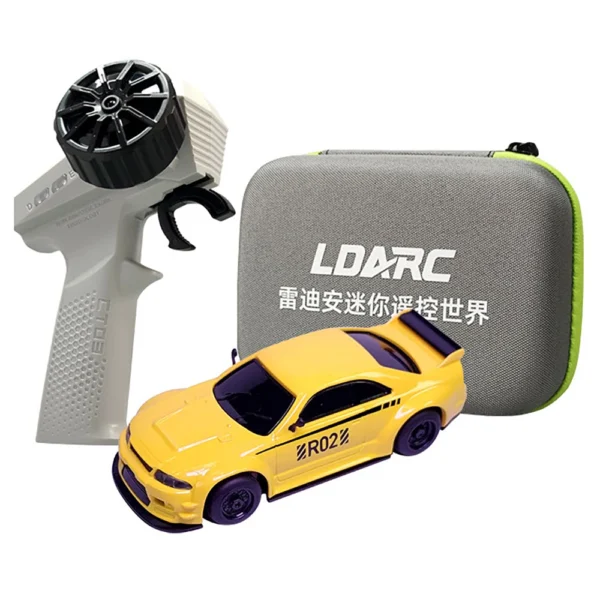 LDARC 1:64 Mini R02 Simulated Electric Remote Control Model Car 2.4ghz Rc Crawler Car hildren'S Toy Tabletop Remote Control Car - Image 3