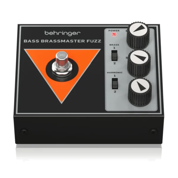 Behringer BASS BRASSMASTER FUZZ Vintage 72' Octave Bass Fuzz with Built In Ring Modulator and Dry Signal Blend - Image 2