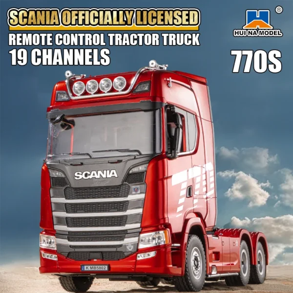 Huina 1501 Stanya 2025 New Engineering Vehicle 1:14 Scale 2.4G 19-Channel Remote Control Realistic Toy Truck for Ages 14+ - Image 2