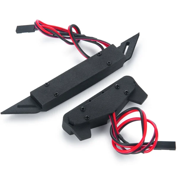 Front-and-Rear-Light: YEAHRUN Front Rear LED Lights Set Spotlight Bar Headlights Taillights DC 3-5v for SLASH 1/10 4x4 2wd VXL XL-5 RC Crawler Car - Image 3
