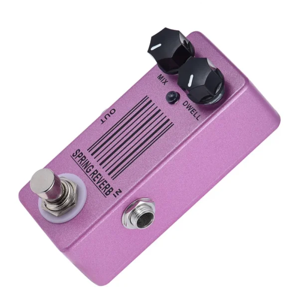 MOSKYAUDIO SPRING REVERB Mini Guitar Effect Pedal MP-51 True Bypass Metal Electric Guitar Effects Processors efeito guitarra - Image 6