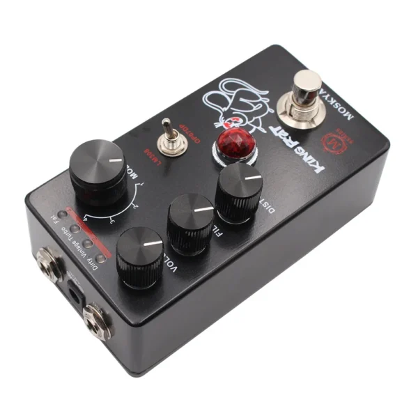 MOSKYAUDIO KING RAT Guitar Effects Pedal True Bypass Pedal Guitarra Fuzz Distortion for Electric Guitar Accessories - Image 6