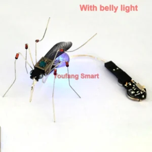 [Mosquito light] STEAM DIY Robotic Insects Science Invention Electronic Animal for School Competition Non-soldered DIY Kit Stem Toys Robot Animal
