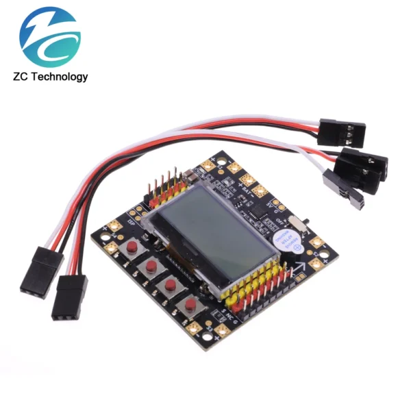 KK 2.1.5 LCD Multirotor Flight Control Board OpenAeroVTOL 1.6 Quadcopter KK2 6050 MPU 644PA for FPV Racing Drone RC Airplane - Image 5