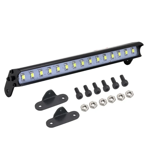 Rc Car Roof Led Light Bar Light 53-149mm Searchlight For 1/10 Trxxas Trx4 Defender Trx6 G63 Axial Scx10 D90 Rgt Yikon Crawler - Image 5