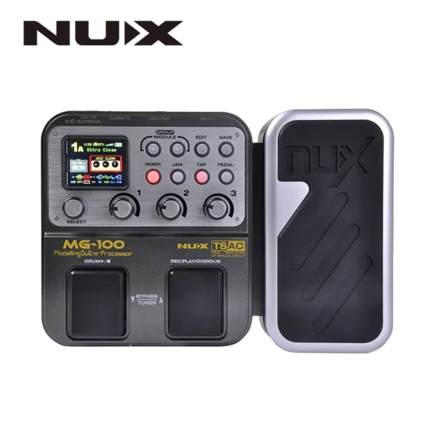 Nux MG-100/MG100/MG 100 modeler Multi-effect Pedal Guitar Processor Electric Guitar Effect Pedal Multi-effect - Image 4