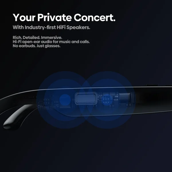 [world premiere]zeblaze eyewear ai smart shooting glasses 5mp 1080p camera chatgpt-4o enpowered open-ear speakers 32gb storage 14h battery life multi-language supported ipx4 hands-free audio smart glasses - Image 6