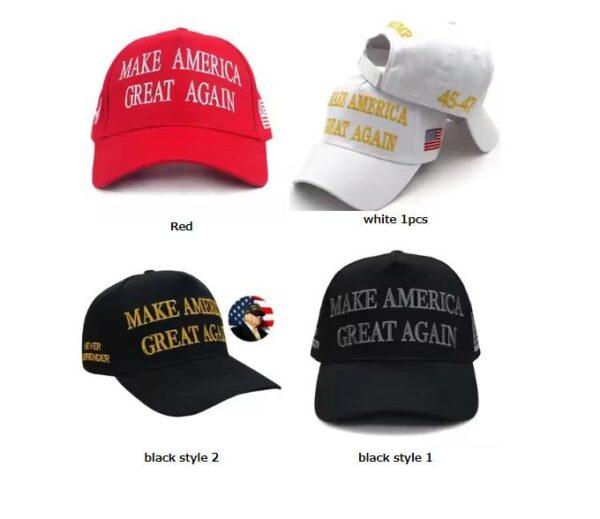 2025 New Donald Trump Cap 45-47 President Hat USA Snapback Baseball Caps Fashion Embroidered Hat - Image 7