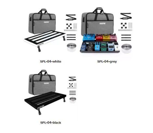 Ghost Fire Customized Unique Foot Stand Guitar Pedal Board Case SPL-04 Pedalboard Guitar Effect Pack With Carry Bag - Image 6