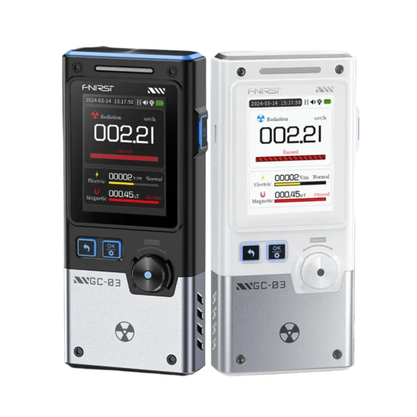 Fnirsi gc-03 electromagnetic radiation tester 3-in-1 magnetic electric field rf power geiger counter ionizing radiation portable nuclear tester real-time monitoring-arrival notice-arrival notice