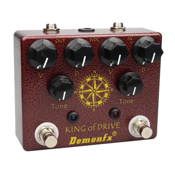 NEW Demonfx High Quality King Of Drive King Of Clone Overload Monoblock Effect King Of Tone Effect Pedal Overdrive - Image 2