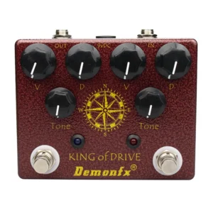 NEW Demonfx High Quality King Of Drive King Of Clone Overload Monoblock Effect King Of Tone Effect Pedal Overdrive