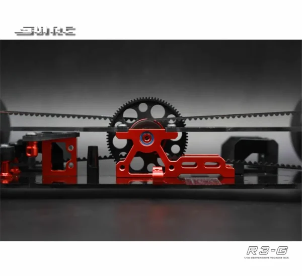 SNRC 120002 R3 G 1 / 10 1:10 RC CAR RC MODEL standard glass fiber center electric room frame 4WD - Image 3