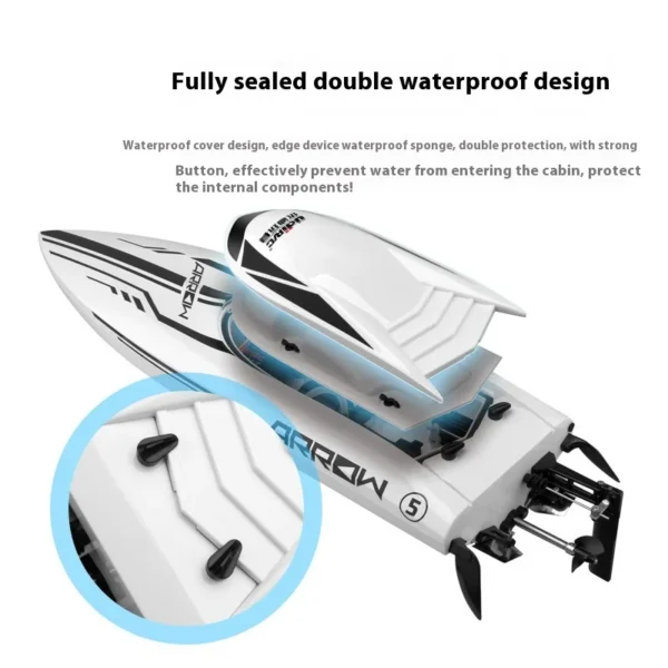 High Speed Brushless Motor Remote Control Boat Udiud903 Large Version Nautical Model Toy for Outdoor Swimming Pool Lake Ocean - Image 2