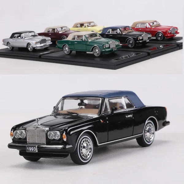 GFCC 1:64 1993 Corniche IV Convertible Car Alloy Model Car