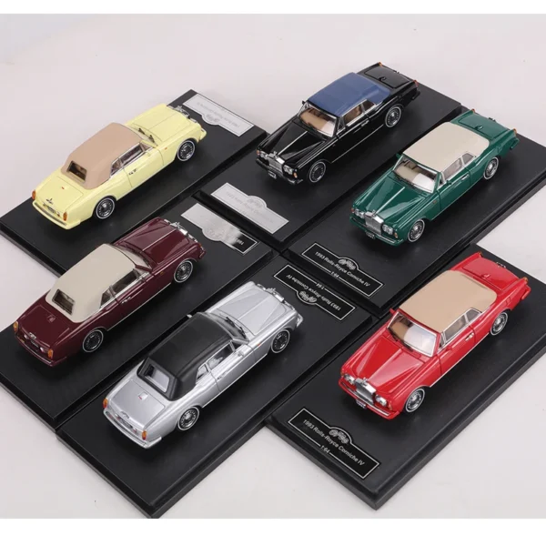 GFCC 1:64 1993 Corniche IV Convertible Car Alloy Model Car - Image 4
