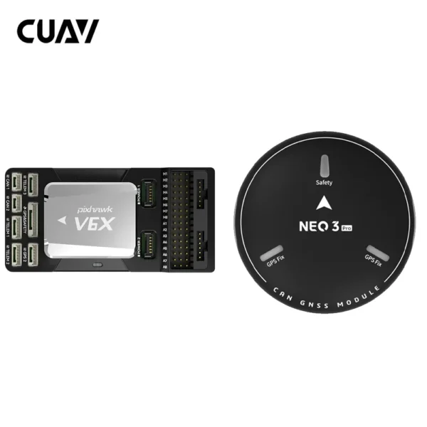 [V6X  NEO3 PRO] CUAV Pixhawk V6X Intelligent Open Source Flight Control UAV Multi-rotor Hanging Easy to Install and Use