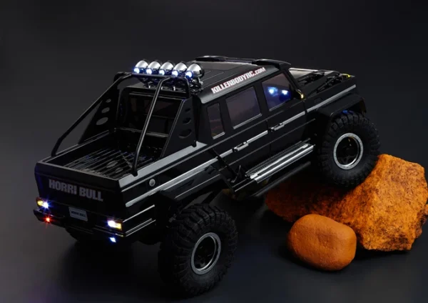 Original 1/10 Scale Crawler PC Body Shell HORRI BULL Wheelbase 313mm With lampshade Fit Axial TRAXXAS CROSSRC MST RGT VP - Image 3