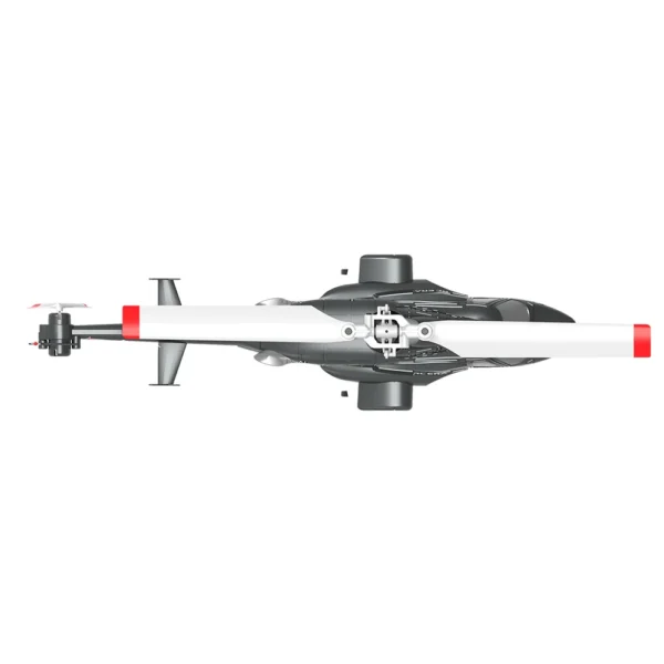 RC ERA A61 Airwolf 2.4G 4CH 6 Axis Gyro Optical Flow Localization Altitude Hold 1:53 Scale Flybarless RC Helicopter - Image 5