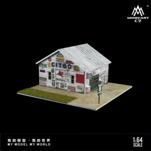 [Warehouse] MoreArt+TimeMicro 1:64 Sun Room Light version assembly Display Scene