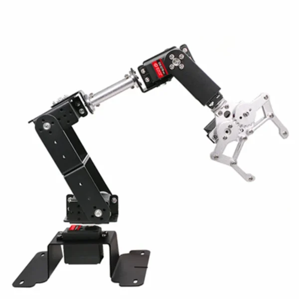 [Arm with MG996R] OEM 6 DOF Robot Manipulator Bracket Metal Frame Alloy Mechanical Arm Clamp Claw For Programmable Robot DIY Kit - Image 3