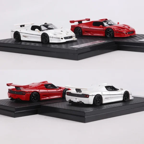 WHITE: NA 1:64 F50 Sports Car Simulation Resin Car ModelLimited Edition - Image 4