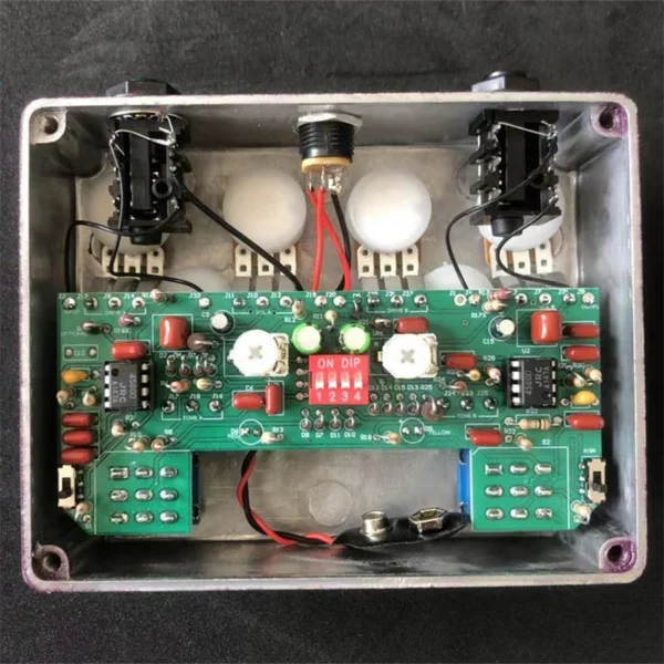 LY ROCK Rock Electric Guitar Super Sun Face King of TONE Highest Configuration Overload Excitation Single Block Effect Clone - Image 4