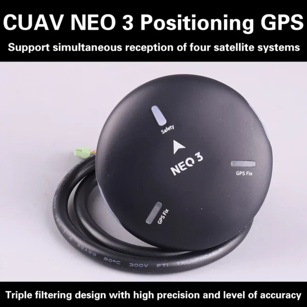 CUAV New NEO 3 GNSS U blox M9N GPS Module for Pixhawk Compass Support Ardupilot PX4 Open Source UAV Navigation