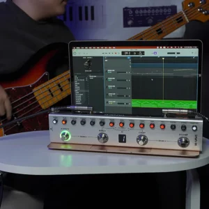 M-VAVE Tank-B Pro Bass Processor | 36 Custom FX Chains + IR Cab Sim | 9 Preamp/8 Slot Studio System w/USB-C Fast Charge
