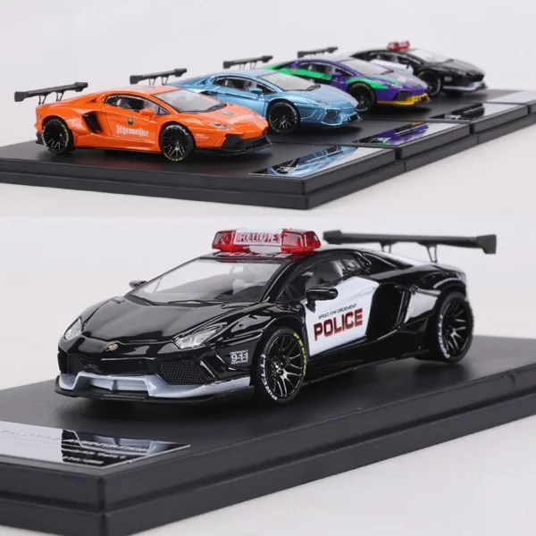 King Model 1:64 LB WORKS Acentador LP700 Alloy Model Car - Image 2