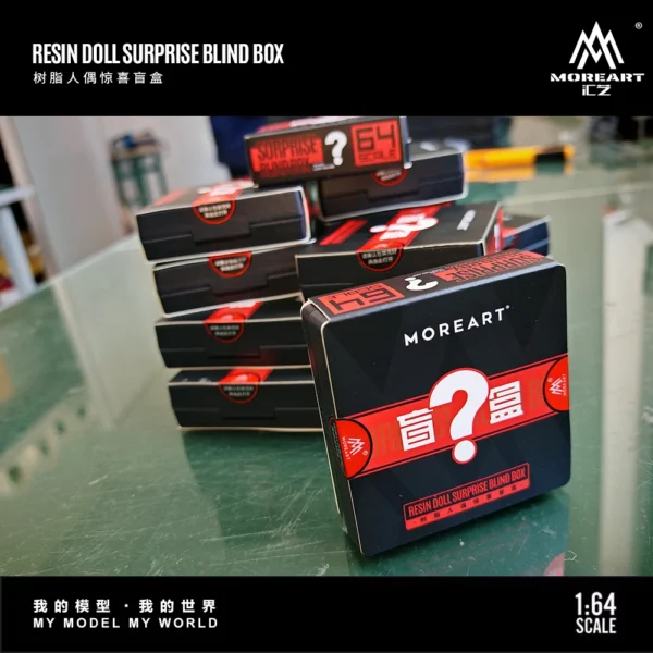 More Art 1:64 Action Figure Mystery Box Decoration Figure Model For Display & Collection & Gift - Image 3