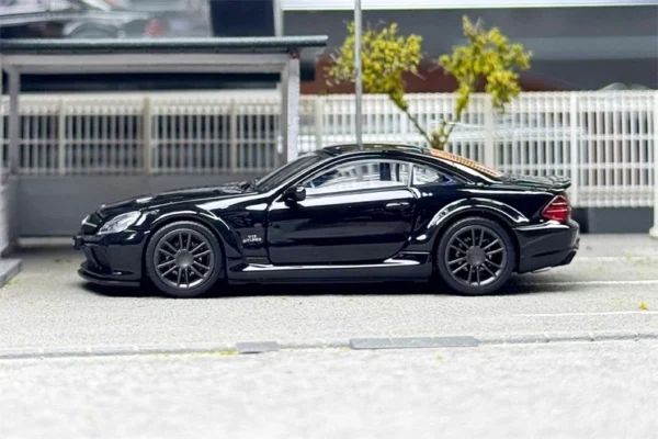 Gear Up Models/GUM 1:64 SL65 Black Series SL class 5 R230 2008 6.0L V12 Die-Cast Car Model Collection Miniature - Image 3