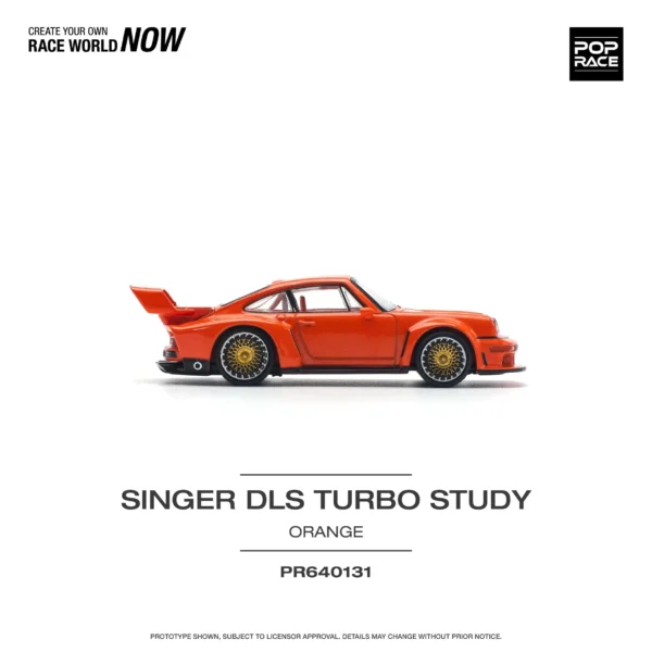 New Stocks Xcartoys Poprace 1：64 Diecast MiniCar Porsche SINGER DLS Turbo Study Alloy Model Toys Racing Cars Boy Gift - Image 5